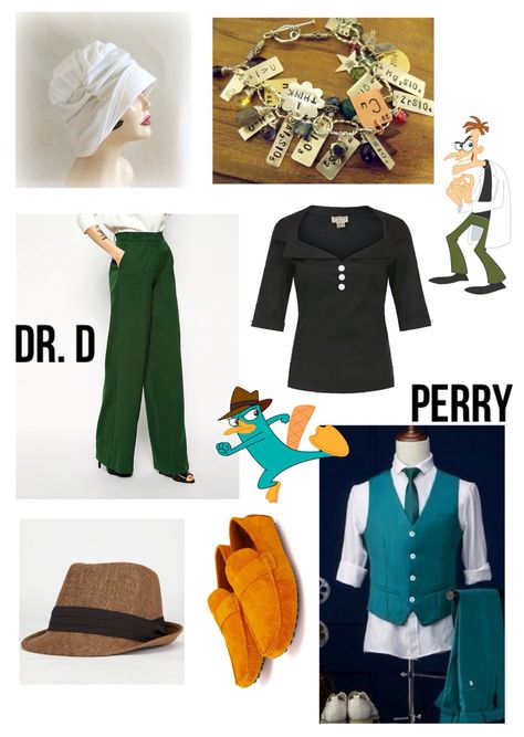 Disneybound: Dapper Day Perry the Platypus and Dr Doofenshmirtz Doctor Doofenshmirtz Costume, Perry The Platypus And Dr Doof Costume, Dr Doofenshmirtz And Perry Costume, Perry And Doofenshmirtz Costume, Dr Doofenshmirtz Costume, Perry The Platypus And Dr. Doofenshmirtz Costume, Perry The Platypus Dress To Impress, Perry The Platypus Costume, Perry The Platypus And Dr. Doofenshmirtz Halloween