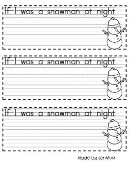 Snowman At Night Craft, Snowman At Night Activities, Snowmen At Night Craft, Snowman At Night, January Kindergarten, Snowmen At Night, January Classroom, Snowmen Activities, January Activities