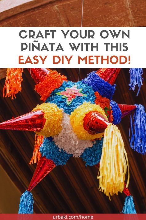 Who says making a piñata has to be a sticky, messy affair with endless layers of paper-mâché? We've got a fantastic trick up our sleeves: you can create a fabulous piñata using a simple cardboard box! What's more delightful than crafting your very own piñata and filling it with surprises? Plus, this method is perfect for both you and the kids, and it's way less messy than the traditional paper-mâché route. Whether it's a birthday bash or a summer soirée, a homemade piñata... How To Make A Pinata, Make Pinata, Homemade Piñata, Paper Mache Pinata, Homemade Pinata, How To Make Pinata, Pinata Diy, Latino Culture, Piñata Ideas