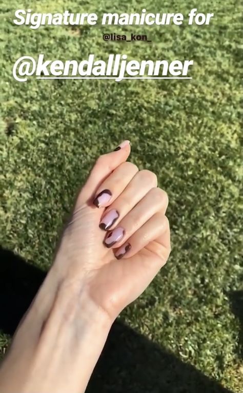 Kendall Jenner Nails Manicures, Lisa Kon Nails, Kendall Nails, Kendall Jenner Nails, Jenner Nails, Kylie Nails, Euphoria Nails, Toes Nails, S Nails