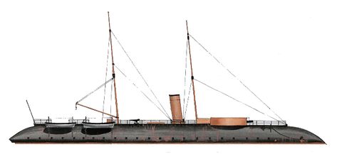 French ''Cerbere'' - Class Ironclad | Ships | Stronghold Nation Ironclad Warship, Early French, Navy Ships, Model Ships, Set Design, Sailing Ships, Defense, Boats, 19th Century