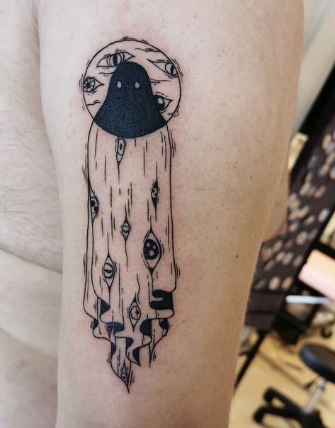 Black Tattoo Designs Men, Eerie Tattoos Dark, Tattoos For Men Anime, Faceless Man Tattoo, Tattoo Ideas Creepy, Tattoos Creepy, Creepy Tattoos Ideas, Alternative Tattoo Ideas Grunge, Whole Body Tattoo Woman Aesthetic