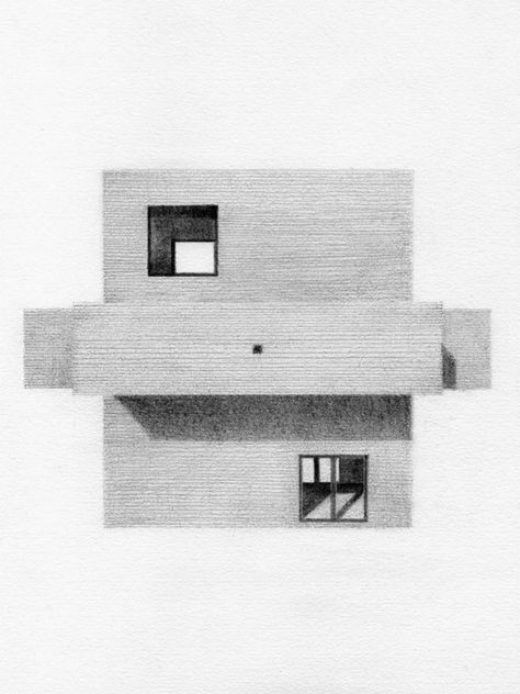 Galería de Casa Eder, el prototipo de Pezo von Ellrichshausen para Experimenta Urbana - 6 Pezo Von Ellrichshausen, Architectural Presentation, Architecture Illustration, Architecture Presentation, Architecture Sketch, Architecture Drawing, Modern Architecture, Arch, Sketch Book