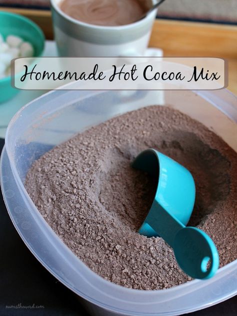 Cocoa Mix Recipe, Creamy Hot Chocolate, Hot Cocoa Mix Recipe, Powder Coffee Creamer, Hot Chocolate Mix Recipe, Homemade Hot Chocolate Mix, Homemade Hot Cocoa, Hot Cocoa Mix, Fancy Stuff