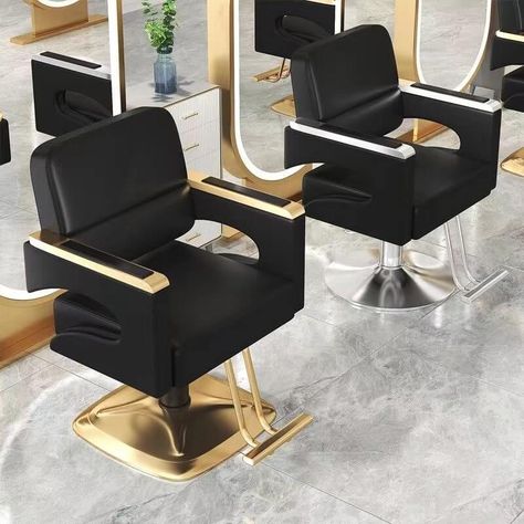 Reclining Barber Chair | Hydraulic Barber Chair | Barber Shop Furniture | Salon Chairs For Sale Saloon Chair, Parlour Interior, Chair Hair Salon, Hairstyle Tools, Salon Chairs For Sale, Hair Chair, Barber Chair For Sale, Salon Cart, Hair Salon Furniture