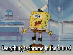 everything-is-chrome-spongebob - Books: A true story Why Is Everything Chrome, True Story, Bart Simpson, True Stories, The Future, Mood Board, Google Search, Books, Fictional Characters