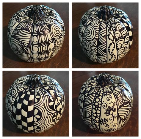 Tickled To Tangle: Wednesday's Words of Wisdom Pumpkin Zentangle, Halloween Zentangle, Parts Of A Pumpkin, Halloween Decorations Apartment, Princess Pumpkin, Pumpkin Decorating Contest, Playing Chess, Halloween Pumpkins Painted, Zentangle Artwork