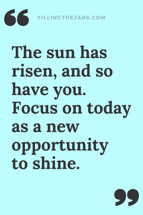 Opportunity to shine focus on today quote in black text on turquoise background. Focus On Today Quotes, Self Focus Quotes, Powerful Quotes Motivation, Today Motivation Quotes, Focus On Me Quotes, Daily Inspiration Quotes Motivation, Focus On Yourself Quotes, Mindfulness Prompts, Quotes Self Motivation