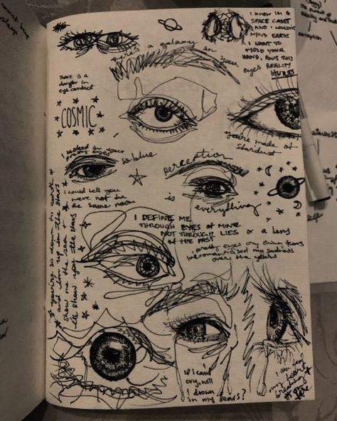 Sketch Book Ideas Inspiration, Dark Journal Aesthetic, Grunge Sketchbook, Grunge Journal, Vent Book, Arte Grunge, Indie Drawings, Indie Art, Sketchbook Art Journal