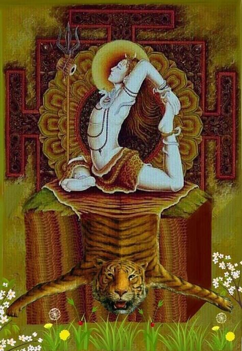 Shiva Yoga, Arte Yoga, Tantra Art, Shiva Linga, Shiva Parvati Images, Lord Shiva Family, Hinduism Art, Shiva Shakti, God Shiva