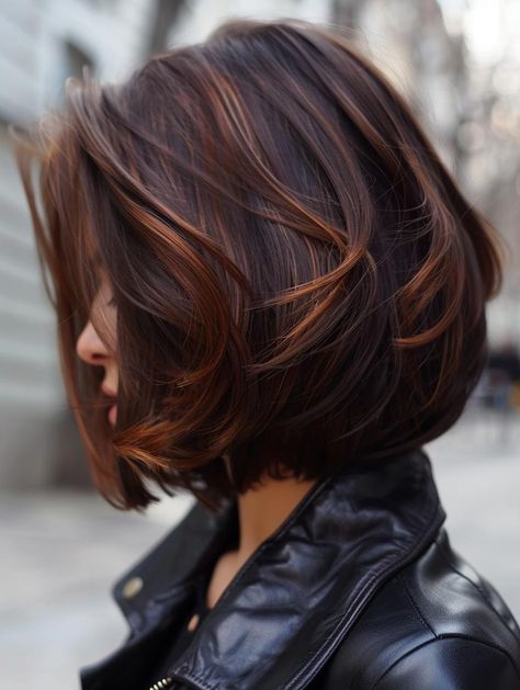 Trendy Bob Haircuts with Highlights: Short, Medium, Long, and More Hair Looks, Hair Tutorial, Dye, Hair