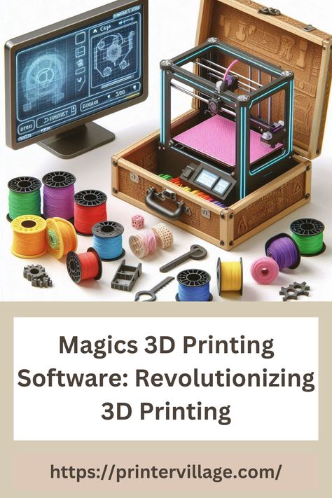 Magics 3D Printing Software is a powerful tool for preparing, optimizing, and repairing 3D models for printing. It offers advanced features for achieving high-quality results in additive manufacturing. 3d Printer Software, 3d Printing Machine, 3d Printing Industry, Additive Manufacturing, 3d Printed Objects, Sustainable Manufacturing, Cost Saving, Manufacturing Process, 3d Design