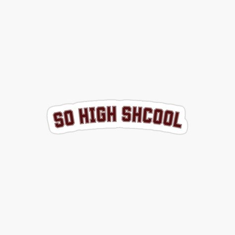 2024 Stickers Aesthetic, So High School, High School Stickers, Ttpd Sticker, Senior Patches, Senior Jackets, Memory Journal, School Stickers, Decorate Notebook