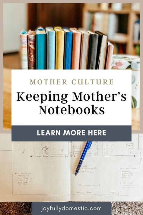 This post is all about the mother’s notebooks that I keep as part of our homeschool & my mother culture.  If you’re new to this blog, you know that we follow a Charlotte Mason method of homeschooling and keeping notebooks is something I recommend for any mother-teacher. Charlotte Mason suggested that homemakers keep an enquire within notebook for an aid in running their homes. Charlotte Mason Method, Charlotte Mason Notebooking, Charlotte Mason Timetable, Charlotte Mason Book List, Charlotte Mason Handicrafts, Charlotte Mason Planner, Homeschool Journal, Wild Schooling, Homemaking Binder