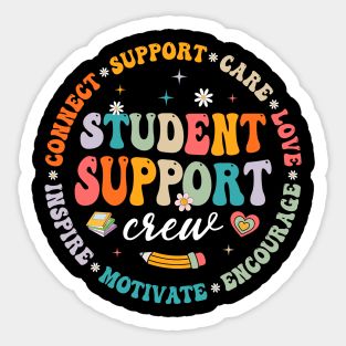 Student Support Crew School Counselor Student Services Squad - Student Support Crew School Counselor S - T-Shirt | TeePublic Paraprofessional Appreciation, Emotional Activities, Funny Jobs, Social Emotional Activities, Student Services, School Leader, Center Ideas, Teacher Tees, Human Services