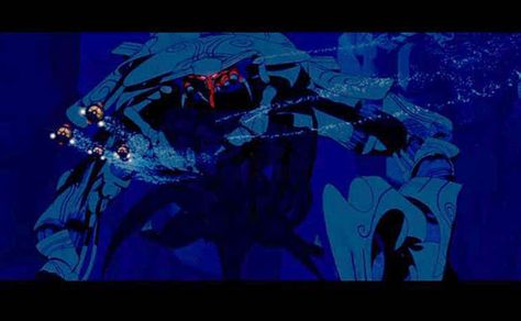 The scene preceding this in which the crew surveys the bottom of the fault and sees all the destroyed ships evokes the eeriness I want. (Disney's Atlantis) Atlantis Movie, Sea Monster Art, Buckaroo Banzai, Sky And Sea, Atlantis The Lost Empire, Underwater City, Flying Fish, Disney Concept Art, Sea Monsters