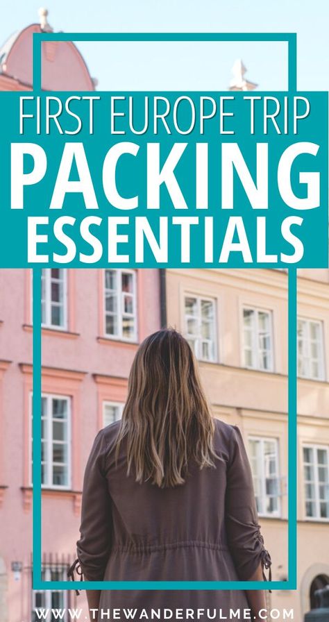 Europe Trip Packing, Europe Travel Packing, Europe Packing, Travel Tricks, Europe Travel Essentials, Things To Pack, Europe Packing List, Traveling Europe, Trip Packing