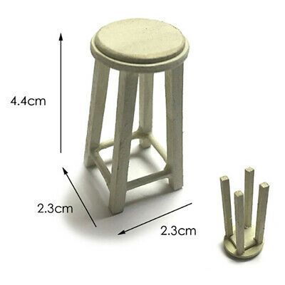 ^^^ 1/12 Dollhouse Miniature Accessories Mini Wooden Stool Chair material pack DU https://ift.tt/2HjUzrH Chair Model Making, Chair Miniature, Miniature Bar, Farmhouse Stools, Dolls Furniture, Island Chairs, Dollhouse Chair, Miniature Dollhouse Accessories, Mini Chair