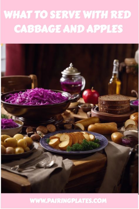 Discover the perfect pairings for red cabbage and apples! 😋🍎 #delicious #foodpairings Apple And Cabbage Recipes, Cabbage With Apples, Red Cabbage And Apples Recipes, Red Cabbage And Apples, Apples And Cabbage Recipe, Apple Coleslaw Recipe, Spiced Red Cabbage, Red Cabbage With Apples, Cabbage Slaw Recipes