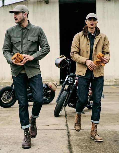 Mens Clothing Styles Workwear, Mens Casual Workwear, John Malkovich Fashion, Rugged Men’s Fashion, Americana Mens Style, Redwing Outfit, Rugged Style Men Outfit, Mens Style Casual Rugged, Red Wing Boots Outfit Mens Fashion