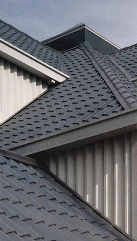 stile metal spanish roof pictures | Steel Metal Roof - Spanish Tile Look Metal Shake Roof, Metal Shingles, Roof Cap, Steel Roofing, Metal Roofing, Roof Styles, Metal Tile, Spanish Tile, Roof Tiles