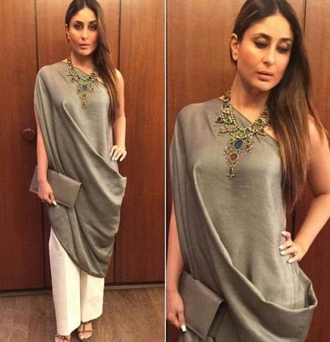 Western Dresses For Girl, Kurti Designs Latest, Indo Western Dress, Salwar Kamiz, Designer Party Wear Dresses, Dress Indian Style, Kareena Kapoor, Indian Designer Outfits, Indian Attire