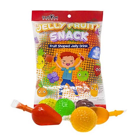 Jelly Candies, Tiktok Candy, Tik Tok Challenge, Jelly Drink, Fruit Jellies, Jelly Fruit, Fruity Snacks, Mango Bags, Disney Bedrooms