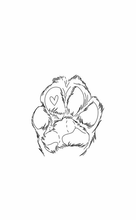 Cowgirls Tattoo Ideas, Paw With Heart Tattoo, Dogs Paw Drawing, Black And White Dog Wallpaper, Dog Stencil Tattoo, 3x3 Tattoos Ideas For Women, Jack Russell Terrier Tattoo, Paw Tattoo Design, Dog Paw Art