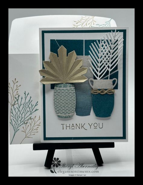 Earthen Textures Su Cards, Earthen Textures Stampin Up Cards, Earthen Elegance, Earthen Textures, Greeting Card Craft, Leaf Cards, Stampin Up Catalog, Card Crafts, Diy Crafts To Do