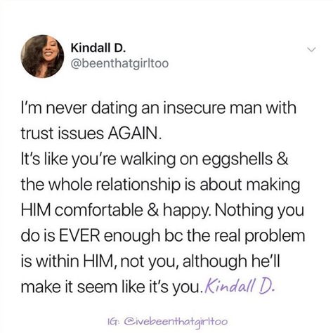 Insecure Girlfriend Quotes, Insecure People Quotes Relationships, Insecure Men Quotes, Insecure People Quotes, Insecure Men, Mean People Quotes, Instagram Girlfriend, Loyal Quotes, Insecure People