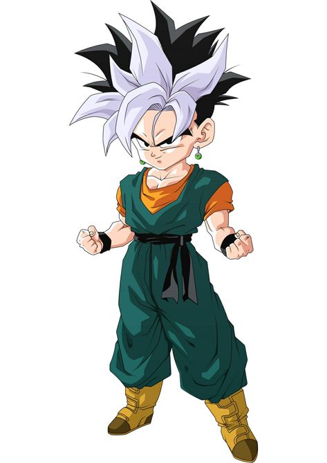 Dbz Fusion, Dragon Ball Z Art, Goku Characters, Dragon Ballz Goku, Goten Y Trunks, Dbz Drawings, Dbz Wallpapers, Dragon Ball Heroes, Dbz Characters