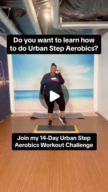 T-Will on Instagram: "Comment “YES” if you want to learn. Step & Sweat! Beginner Urban Step Aerobics? This is a great workout! #thickchickfitness #beginnerstepclass #beginnerstepaerobics #stepaerobics #cardioworkout #cardiofitness #toneup #burncalories" Step Aerobics, Aerobics Workout, Tone It Up, Cardio Workout, Burn Calories, Workout Challenge, Stretching, To Learn, On Instagram