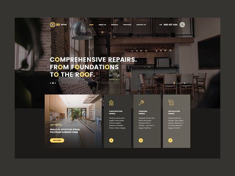 Landing Page Ideas, Best Landing Page Design, Website Design Inspiration Layout, Modern Website Design, Webpage Design, Website Design Layout, Modern Website, Home Renovations, Web Design Trends