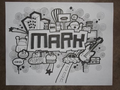 mary Name Plate Drawing Ideas, Plate Drawing Ideas, Name Plate Drawing, Doodles Step By Step, Doodle Art Name, Doodle Name, Draw Doodles, Coloring Stuff, Plate Drawing