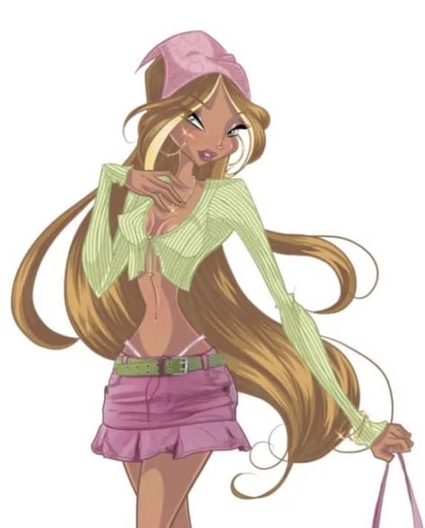 Winx Club Flora, Arte Monster High, Klub Winx, Bloom Winx Club, Cartoon Profile Pics, Cute Art Styles, Cartoon Pics, Winx Club, Funky Art