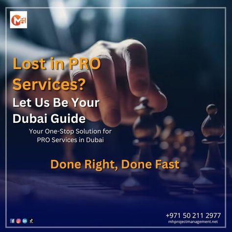 Unlock Effortless Business Operations with MH Consultants' PRO Services 🚀 In today's fast-paced business landscape, time is money. Don't let administrative tasks hold you back. Our expert PRO services in Dubai streamline government formalities, document clearing, and compliance, so you can focus on what matters most - growing your business. 📈 Experience the MH Consultants difference: Expertise in UAE regulations and compliance 📚 Fast and efficient processing 🕒 Personalized service and su... Dubai Guide, Business Landscape, Dubai Business, Time Is Money, Business Operations, Focus On What Matters, Fast Paced, Focus On Yourself, Growing Your Business