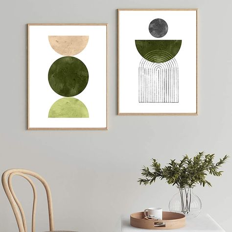 Mid Century Modern Wall Art Olive Green Botanical Canvas Wall Art Abstract Watercolor Painting Botanical Poster Canvas Prints Wall Art Nordic Poster Green Picture Painting for Home Wall Decor Unframed (A) : Amazon.ca: Home Stylish Wall Decor, Green Wall Decor, Mid Century Wall Art, Mid Century Modern Wall Art, Mid Century Modern Walls, Abstract Canvas Wall Art, Abstract Watercolor Painting, Boho Wall Decor, Modern Bohemian