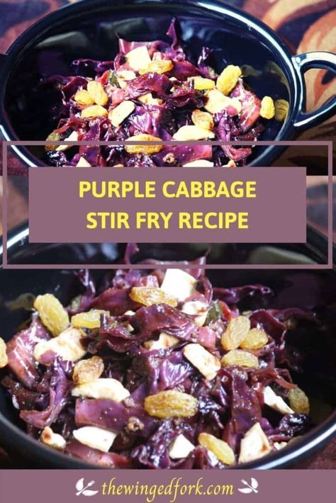 Cabbage Mushroom, Stir Fry Cabbage, Purple Cabbage Recipes, Fry Cabbage, Cabbage Dishes, Green Pepper Recipes, Kielbasa Recipes, Cabbage Stir Fry, Food Experiments