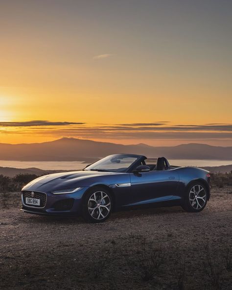 Jaguar on Instagram: “A vision of sporting elegance.  #Jaguar #FTYPE #Convertible #Luxury #Premium #Exclusive #Performance #Sport #SportsCar #CarsofInstagram…” Jaguar F Type Convertible, Jaguar Sport, Golden Hour Photos, Jaguar F Type, Jaguar Car, Luxury Suv, S Car, Tesla Model, Dream Car