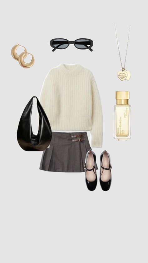 Give me some suggestions on what you want me to do!!!#beauty #fitinspo #downtowngirlasthetic #aestheticgirl #nyc #fashioninspo #goldjewelry #perfume #skirt Spring Nyc Outfit, Fall Shopping Outfit, Business Lady Outfits, Spring Nyc, London Outfit, Paris Outfits, Dior Fashion, You Want Me, Closet Fashion