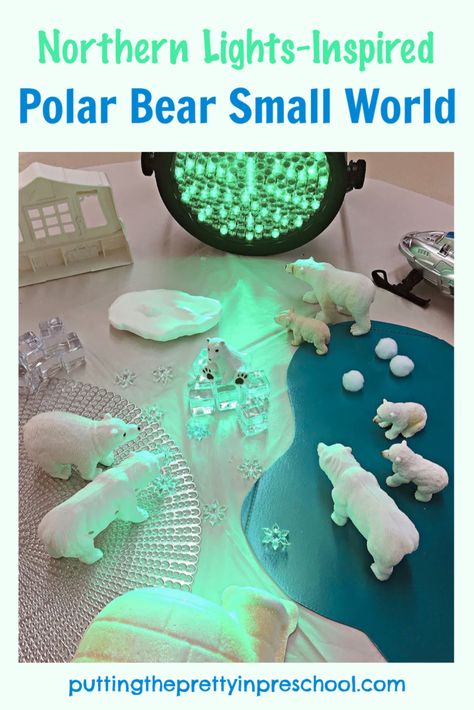 Winter Eyfs, Arctic Activities, Polar Animals Preschool, Winter Kindergarten Activities, Nature Preschool, Eyfs Ideas, Animal Habitat, Animal Activities For Kids, Natural Play