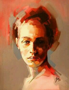 Painting Portrait Ideas, Portrait Painting Ideas, Solly Smook, Portrait Composition, Master Studies, Modern Portrait, Painting Practice, Abstract Portrait Painting, Frida Art