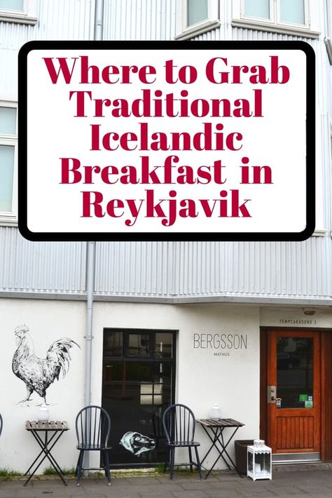 If you are looking for breakfast in Reykjavik, Iceland, consider checking out Bergsson Mathus for a traditional Icelandic meal to start your day. Early Morning Breakfast, Early Breakfast, Iceland Food, Breakfast Places, Iceland Reykjavik, Reykjavik Iceland, Scandinavia Travel, Food Tasting, Morning Breakfast