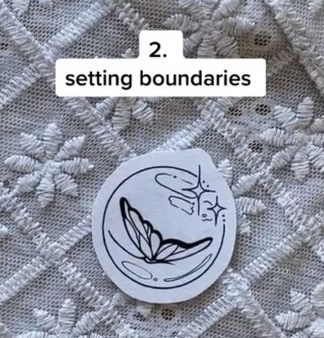 Boundaries Tattoo, Breaking Boundaries, Setting Boundaries, Dream Tattoos, Cute Tattoos, Body Art Tattoos, Charger Pad, Boundaries, Tatting