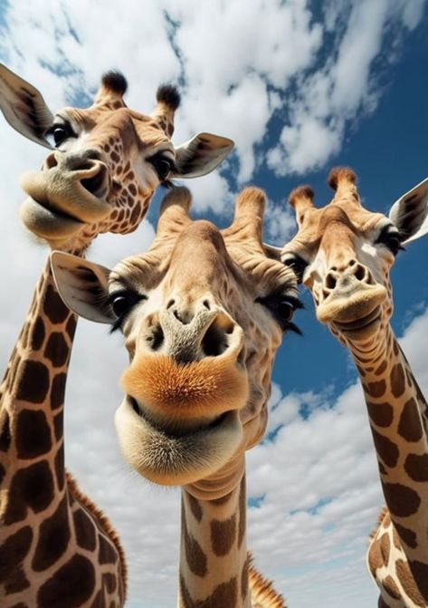 Giraffe Pictures, Broken Phone, Funny Giraffe, Giraffe Art, 패턴 배경화면, A Giraffe, Cute Giraffe, Cute Wild Animals, Giraffes