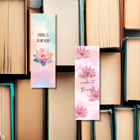 Lotus , bookmark,pink,cute bookmark,digial bookmark printable bookmark,motivation Lotus Bookmark, Pink Bookmark, Yoga Bookmarks, Tulip Bookmark, Affirmation Bookmarks, Bookmark Template, Cute Bookmarks, Bookmarks Printable, Lotus