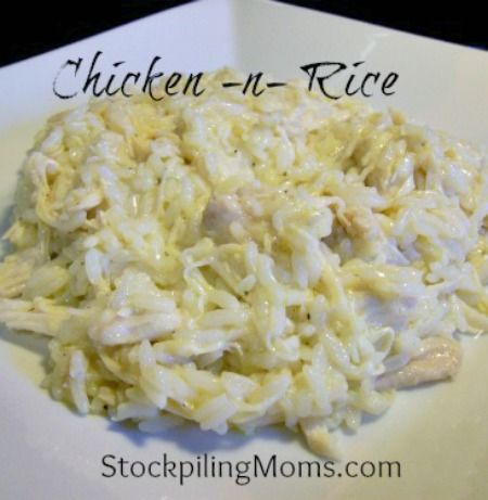 Chicken N Rice, Zucchini Pie Recipes, Easy Chicken And Rice, Plain Chicken, Chicken And Rice, Canned Chicken, Chicken Rice, Boneless Skinless Chicken Breast, Skinless Chicken Breast