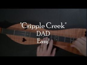 Mountain Dulcimer Tablature, Dulcimer Instrument, Dulcimer Tablature, Dulcimer Music, Mountain Dulcimer, Homemade Instruments, Music Stands, Great Song Lyrics, Cripple Creek