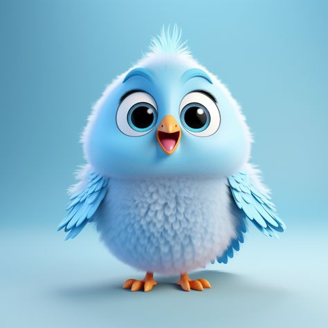 Ice blue themed bird with funny expression Bird Animation, Happy Independence Day Images, Pixar Animation, Independence Day Images, Best Character Names, Cartoon Birds, Funny Expressions, Boys Bedroom, Happy Independence