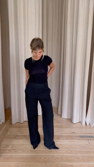 Matilda Djerf Dress Pants, Djerf Avenue Favorite Pants, Matilda Djerf Office Outfit, Djerf Avenue Pants, Sheerluxe Outfits, Work Aesthetic, Djerf Avenue, Matilda Djerf, 2024 Style